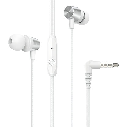 Handsfree 3.5mm HOCO M79, Blanco