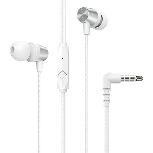 Handsfree 3.5mm HOCO M79, Blanco