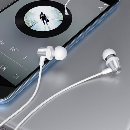 Handsfree 3.5mm HOCO M79, Blanco
