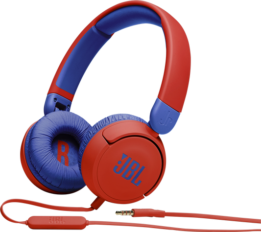 Manos libres de 3,5 mm JBL JR 310 Kids, Rojo JBLJR310RED