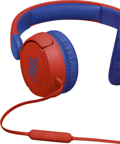 Manos libres de 3,5 mm JBL JR 310 Kids, Rojo JBLJR310RED