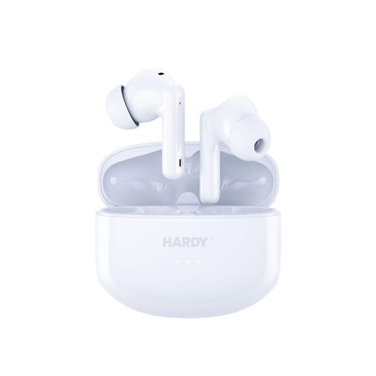 Auriculares Bluetooth manos libres 3MK Hardy LifePods Pro, TWS, ANC, Blanco
