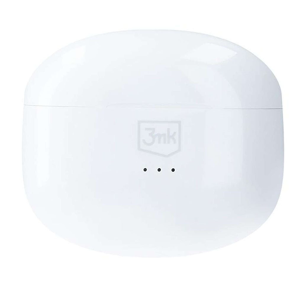 Manos libres Bluetooth 3MK LIFEPODS, TWS, ANC, Blanco