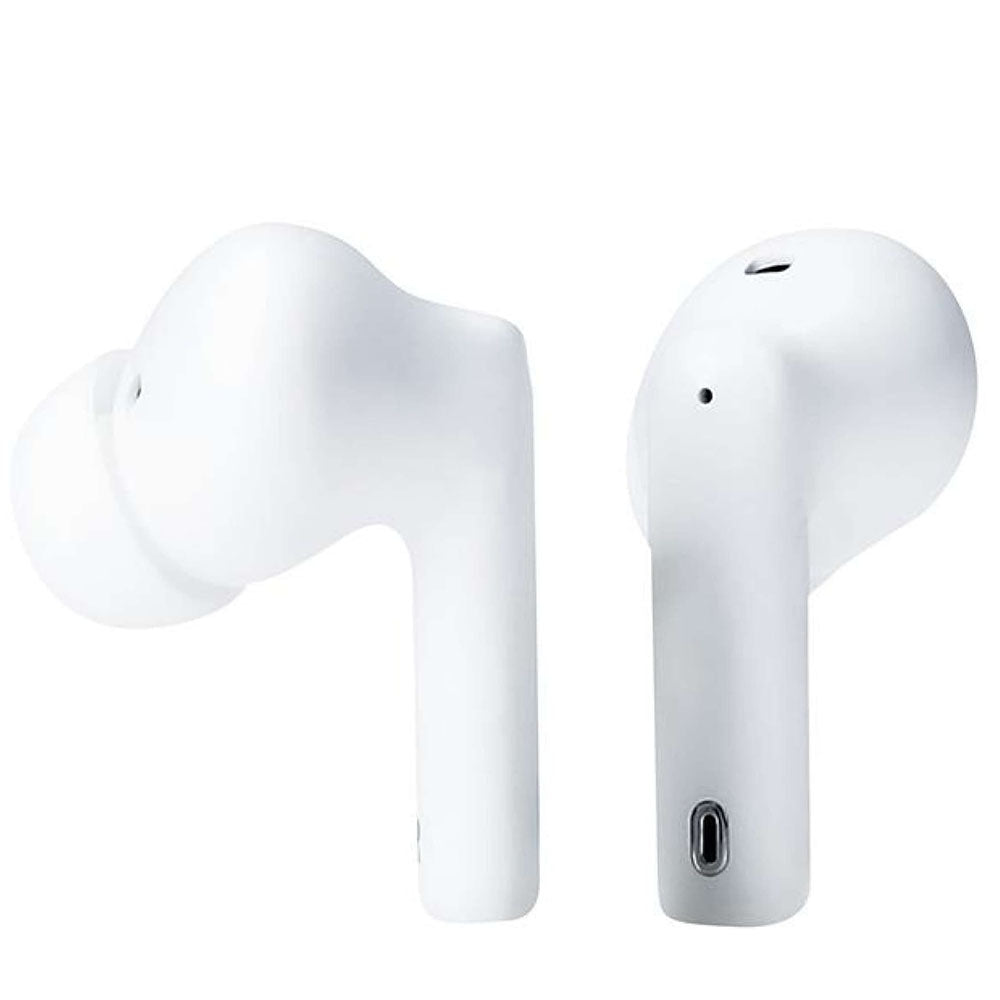 Manos libres Bluetooth 3MK LIFEPODS, TWS, ANC, Blanco