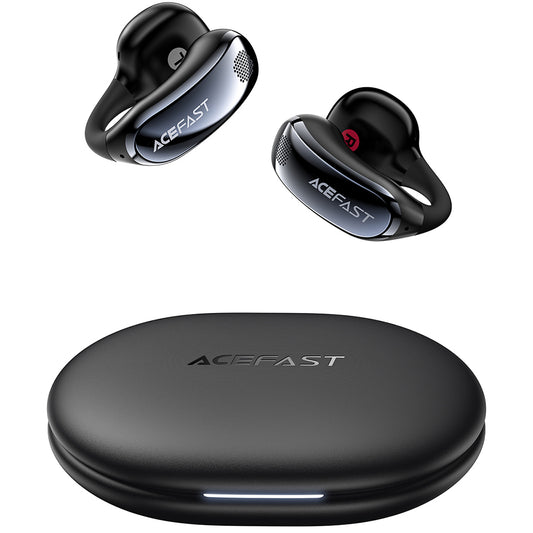 Manos libres Bluetooth Acefast Aceclip Pro, TWS, Negro