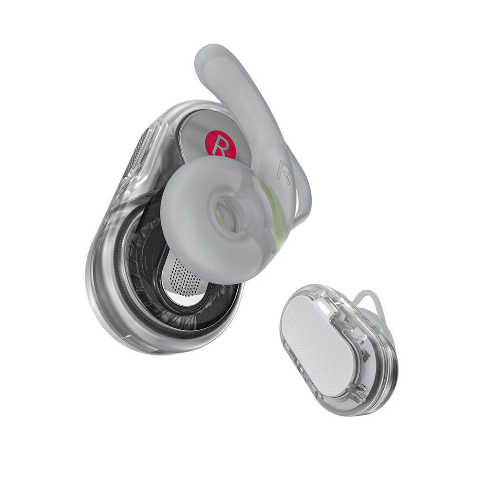 Manos libres Bluetooth Acefast Acefit Neo, TWS, Blanco
