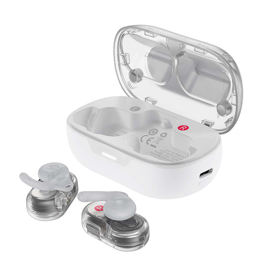 Manos libres Bluetooth Acefast Acefit Neo, TWS, Blanco