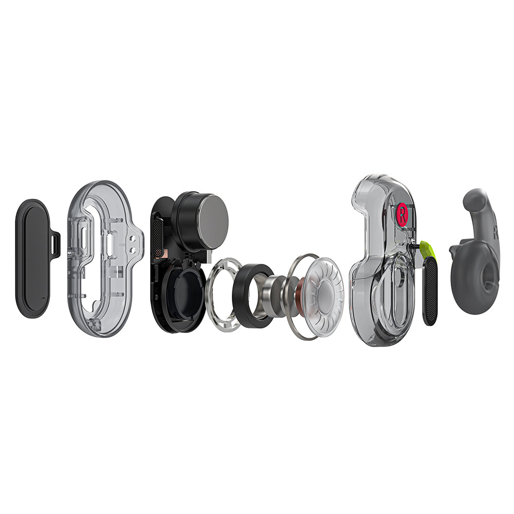 Manos libres Bluetooth Acefast Acefit Neo, TWS, Blanco