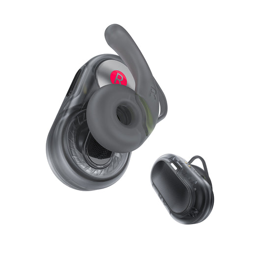 Manos libres Bluetooth Acefast Acefit Neo, TWS, Negro
