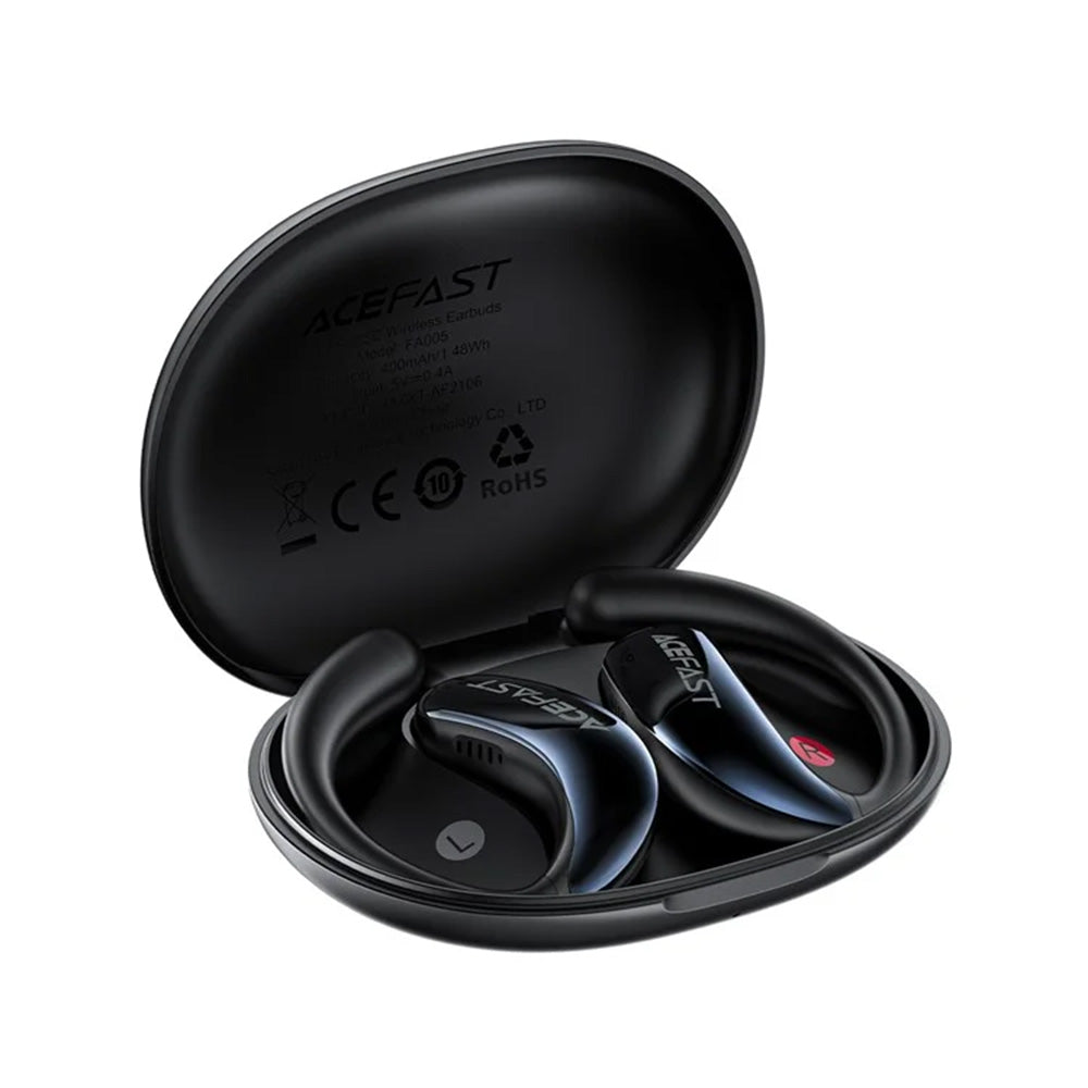 Manos libres Bluetooth Acefast Acefit SE, TWS, Negro