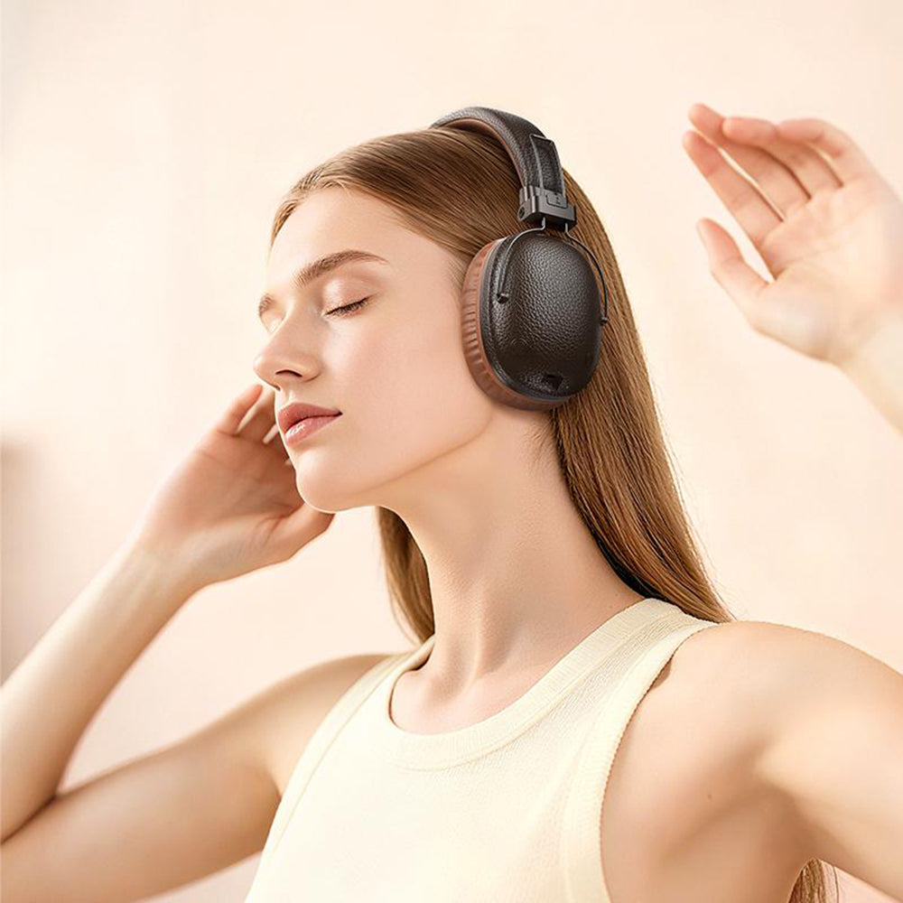 Manos libres Bluetooth Acefast BO34 Sueños, A2DP, Negro