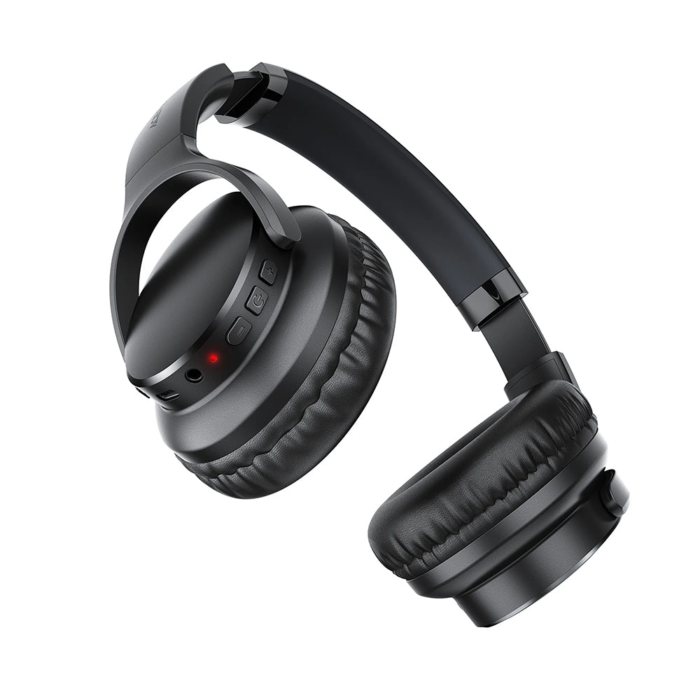 Manos libres Bluetooth Acefast H10, A2DP, Negro