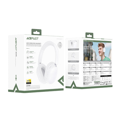 Handsfree Bluetooth Acefast H12, A2DP, ANC, Negro