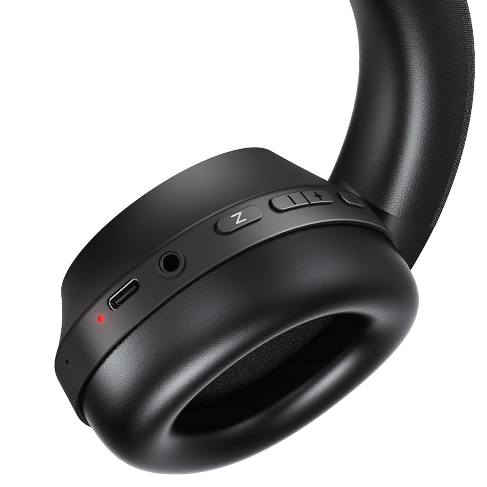 Manos libres Bluetooth Acefast H14, A2DP, ANC, Negro