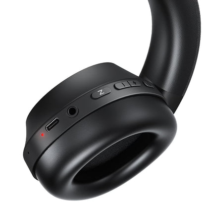 Manos libres Bluetooth Acefast H14, A2DP, ANC, Negro