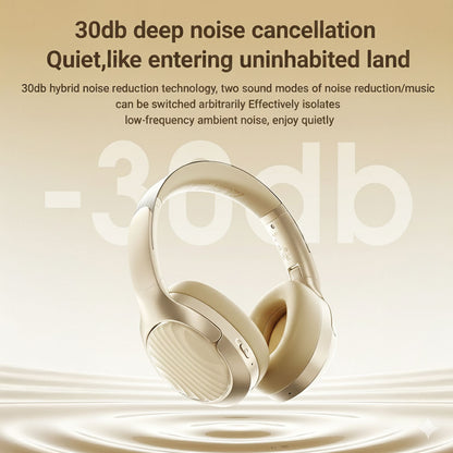 Manos libres Bluetooth Acefast H5, A2DP, ANC, Blanco