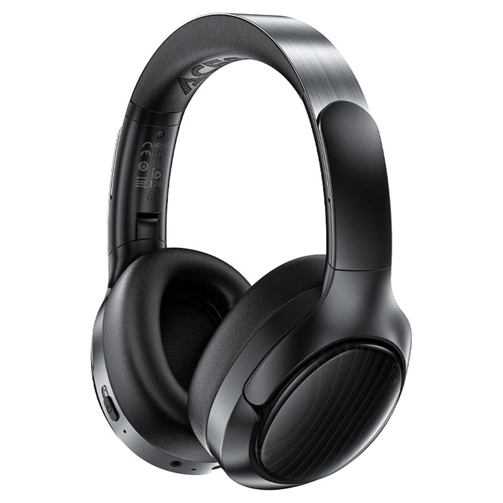 Manos libres Bluetooth Acefast H5, A2DP, ANC, Negro