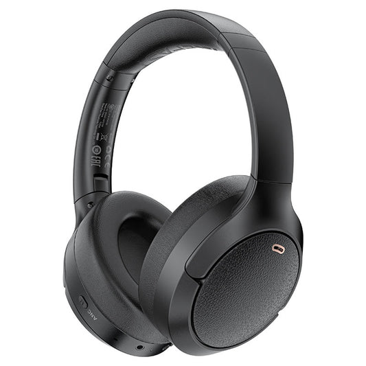 Manos libres Bluetooth Acefast H6, A2DP, ANC, Negro