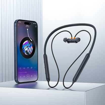 Manos libres Bluetooth Acefast N2, A2DP, Negro