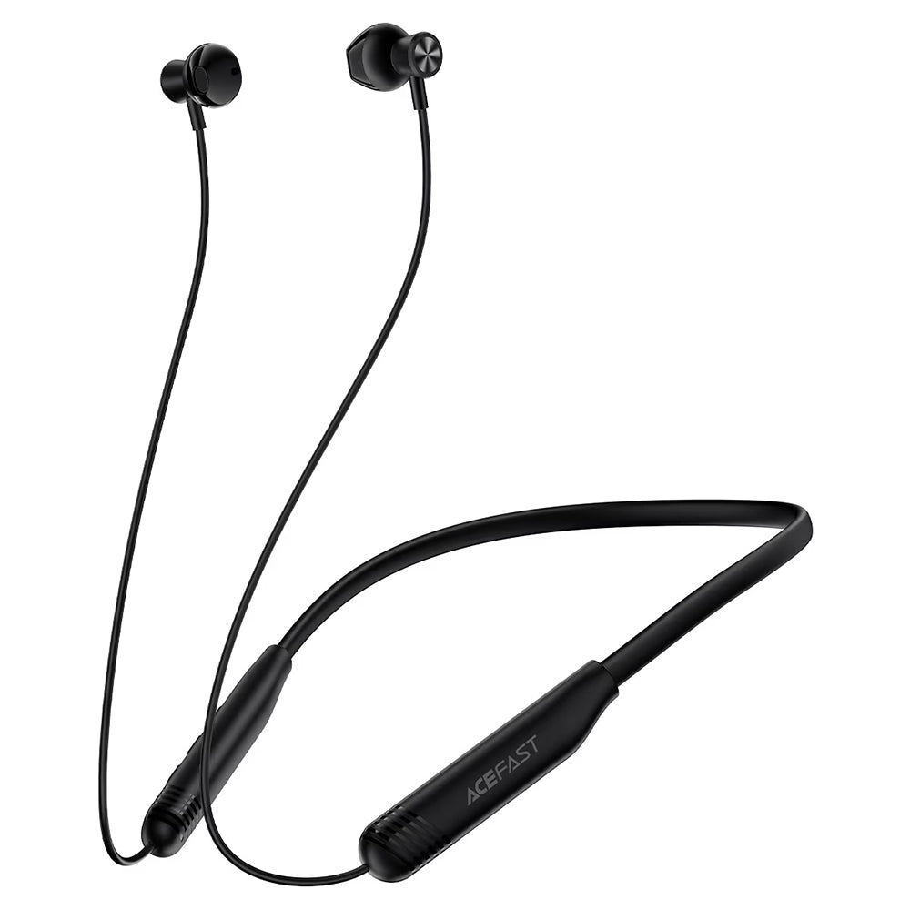 Manos libres Bluetooth Acefast N9, A2DP, Negro