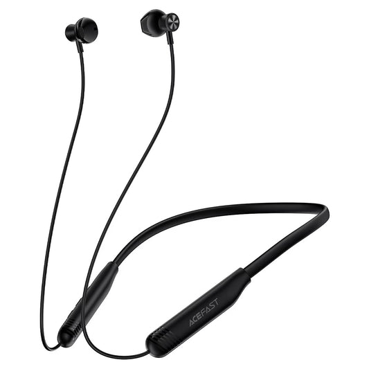Manos libres Bluetooth Acefast N9, A2DP, Negro