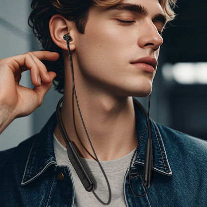 Manos libres Bluetooth Acefast N9, A2DP, Negro