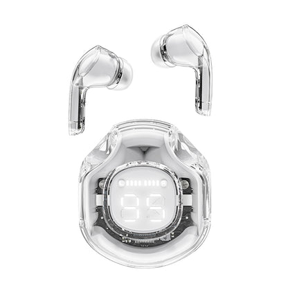 Manos libres Bluetooth Acefast T8, TWS, Blanco