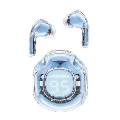 Manos libres Bluetooth Acefast T8, TWS, Azul