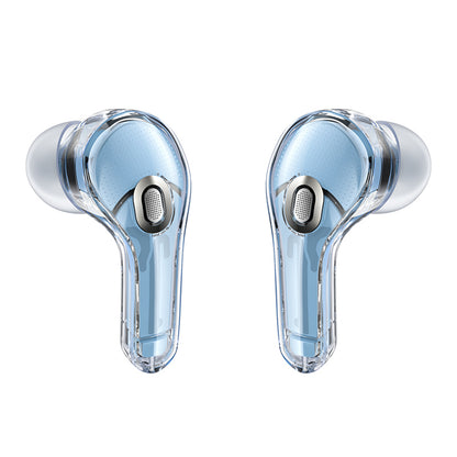 Manos libres Bluetooth Acefast T8, TWS, Azul