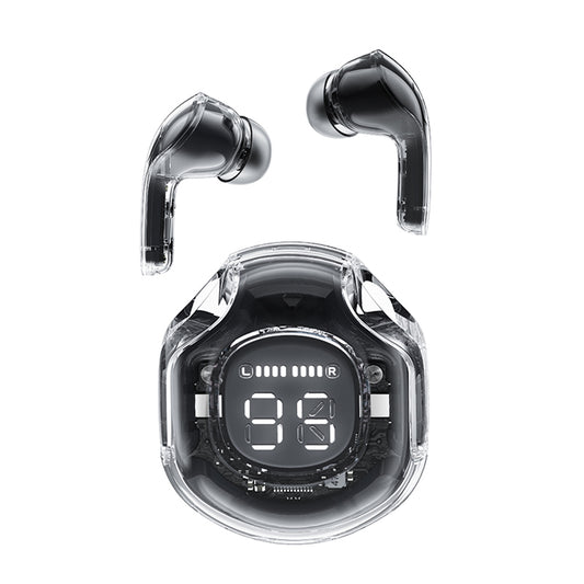 Manos libres Bluetooth Acefast T8, TWS, Negro