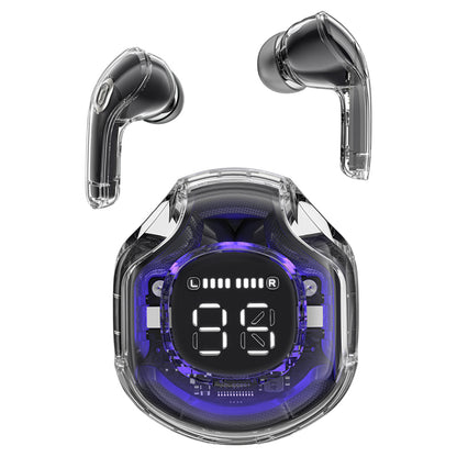 Manos libres Bluetooth Acefast T8, TWS, Negro