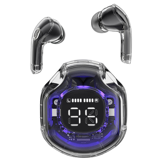 Manos libres Bluetooth Acefast T8, TWS, Negro