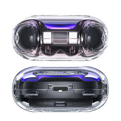 Manos libres Bluetooth Acefast T8, TWS, Negro