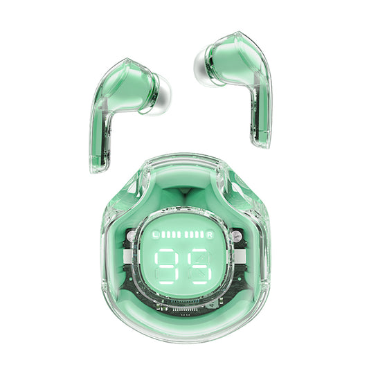 Manos libres Bluetooth Acefast T8, TWS, Verde
