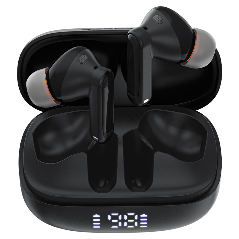 Manos libres Bluetooth Acefast W1, TWS, Negro