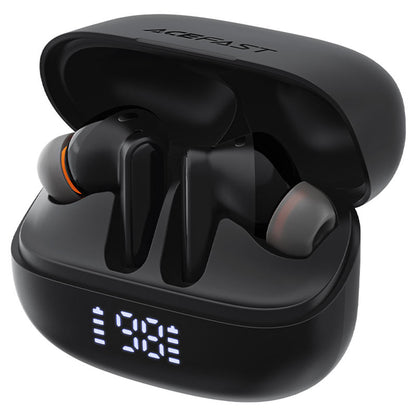 Manos libres Bluetooth Acefast W1, TWS, Negro