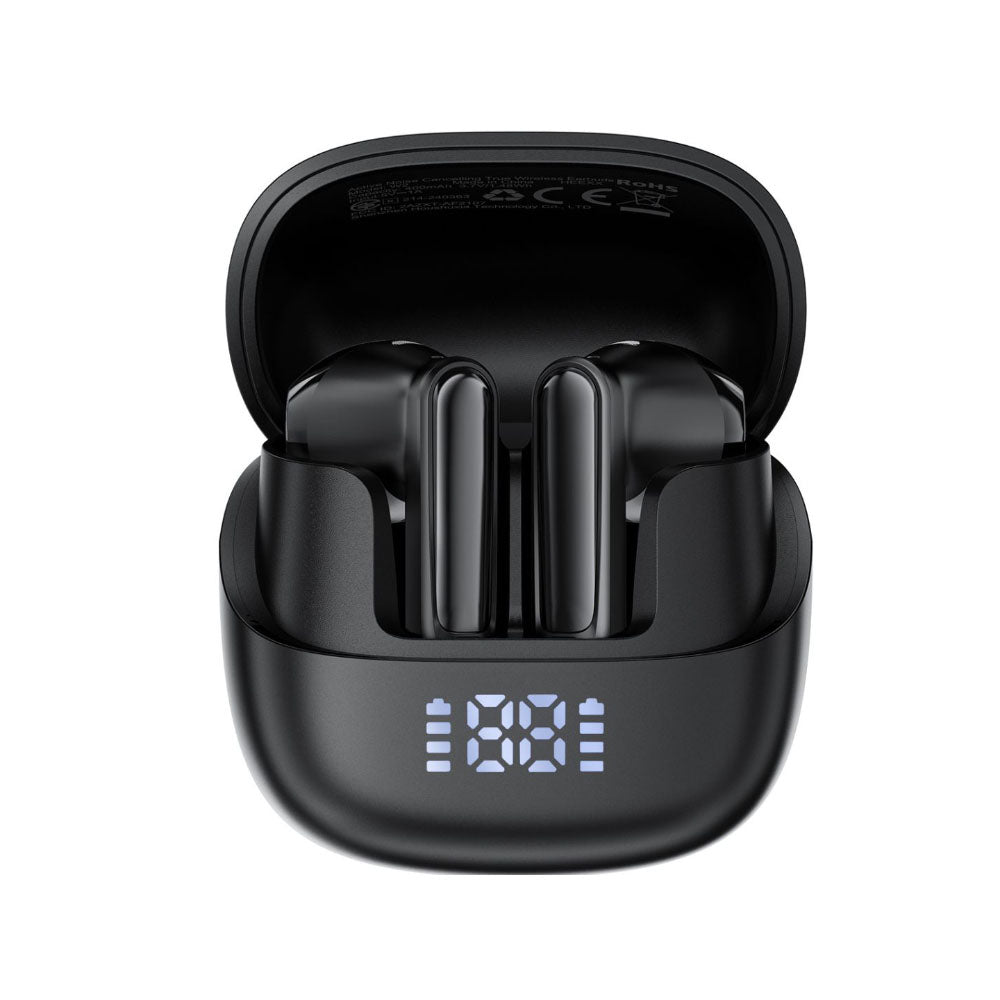 Manos libres Bluetooth Acefast W2, TWS, Negro