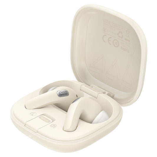 Manos libres Bluetooth Acefast W4, TWS, Beige