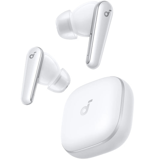 Manos libres Bluetooth Anker SoundCore Liberty 5, TWS, ANC, Blanco A3957G21