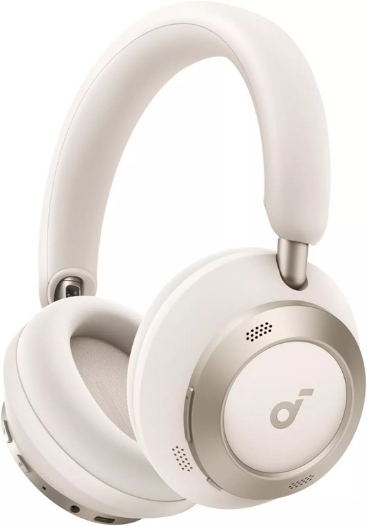 Manos libres Bluetooth Anker Soundcore Space One Pro, A2DP, ANC, Blanco A3062G21