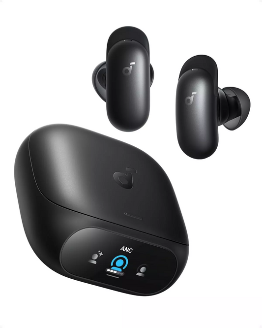 Manos libres Bluetooth Anker SoundCore Liberty 5 Pro, TWS, ANC, MultiPoint, Negro D1203G11