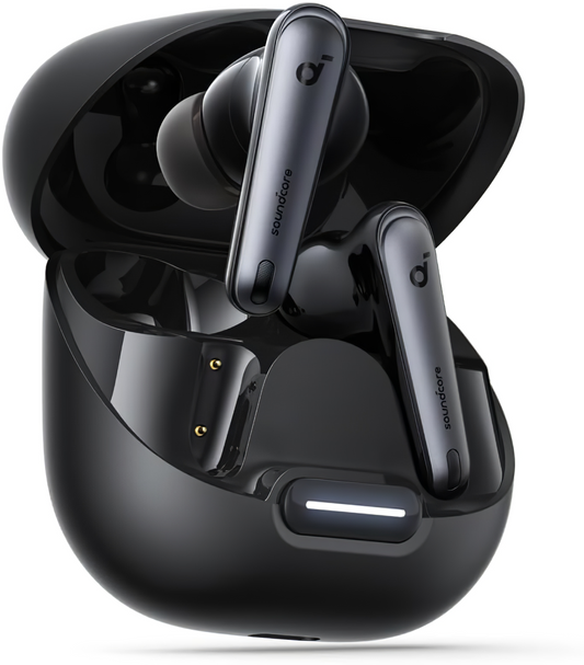 Manos libres Bluetooth Anker SoundCore Liberty 4 NC, TWS, ANC, MultiPoint, Negro, Reacondicionado A3947G11