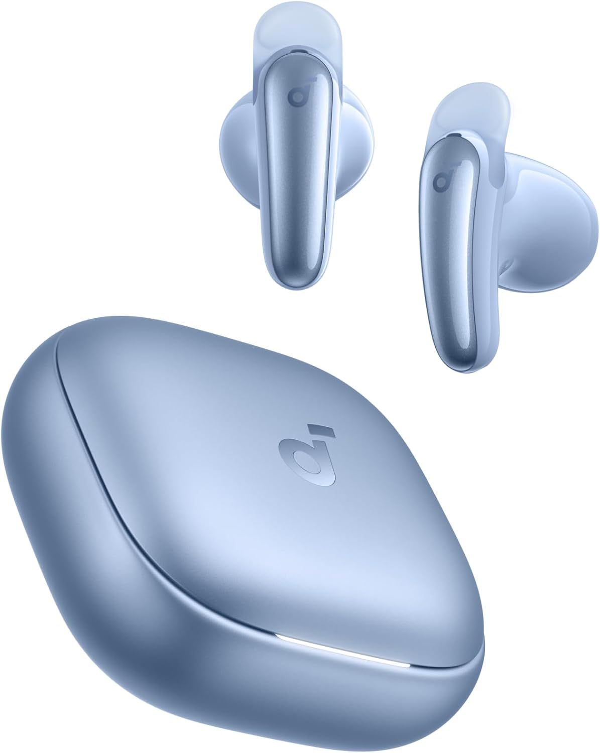 Manos libres Bluetooth Anker SoundCore Liberty Buds, TWS, ANC, Azul D1200G31