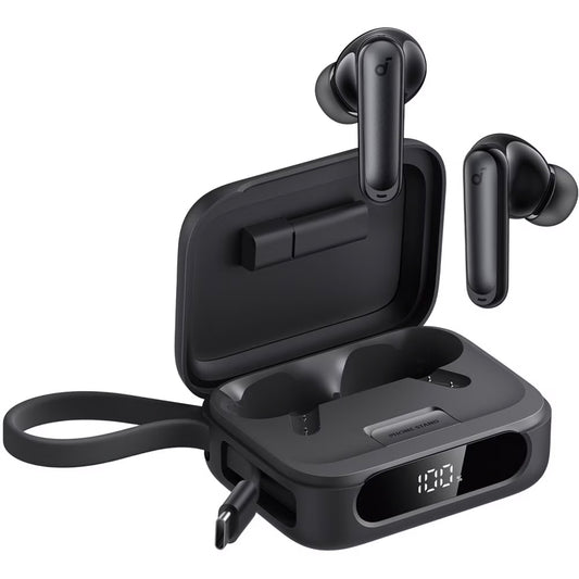 Manos libres Bluetooth Anker Soundcore P41i, TWS, ANC, Negro A3937G11