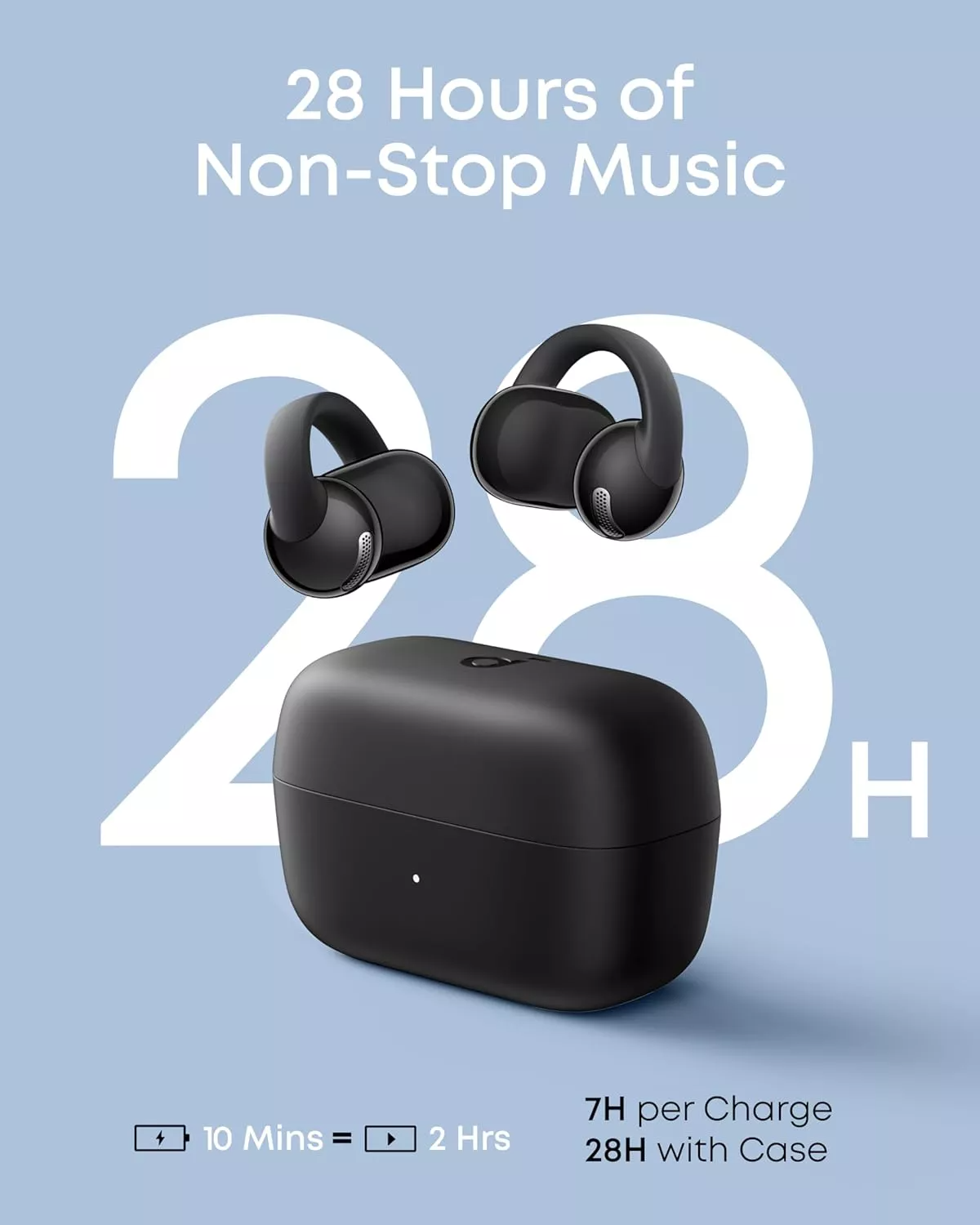 Manos libres Bluetooth Anker SoundCore C50i, TWS, Negro D1101G11