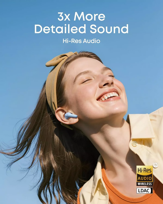 Handsfree Bluetooth Anker Soundcore R60i, TWS, ANC, Azul D1202G31