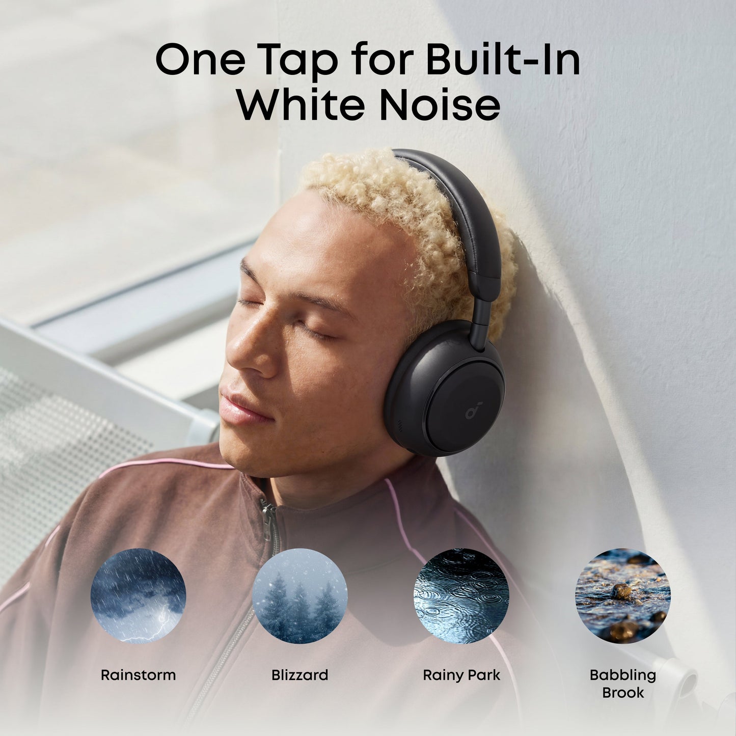 Manos libres Bluetooth Anker SoundCore Space 2, A2DP, ANC, Negro D1402G11