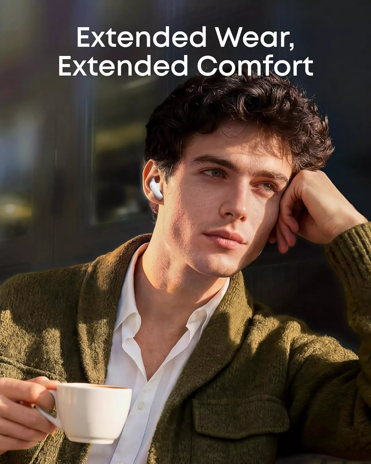 Manos libres Bluetooth Anker SoundCore Liberty Buds, TWS, ANC, Blanco D1200G21