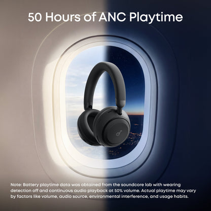 Manos libres Bluetooth Anker SoundCore Space 2, A2DP, ANC, Negro D1402G11