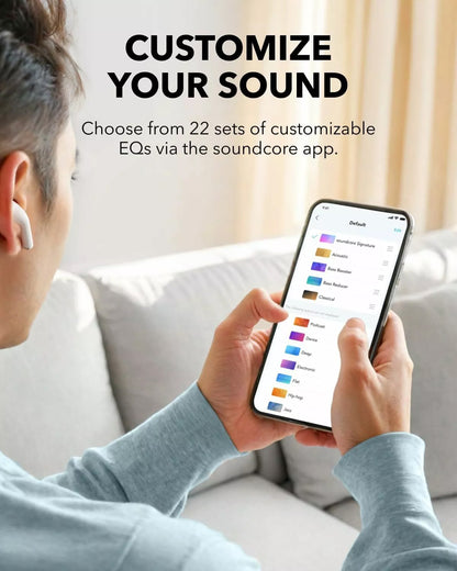 Handsfree Bluetooth Anker SoundCore K20i, TWS, Blanco A3994G21